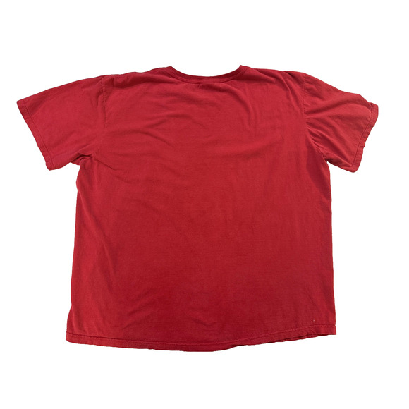 Vintage Y2K Polo Ralph Lauren Shirt Mens 2XL Red Crewneck Embroidered Pony Logo - Picture 6 of 6